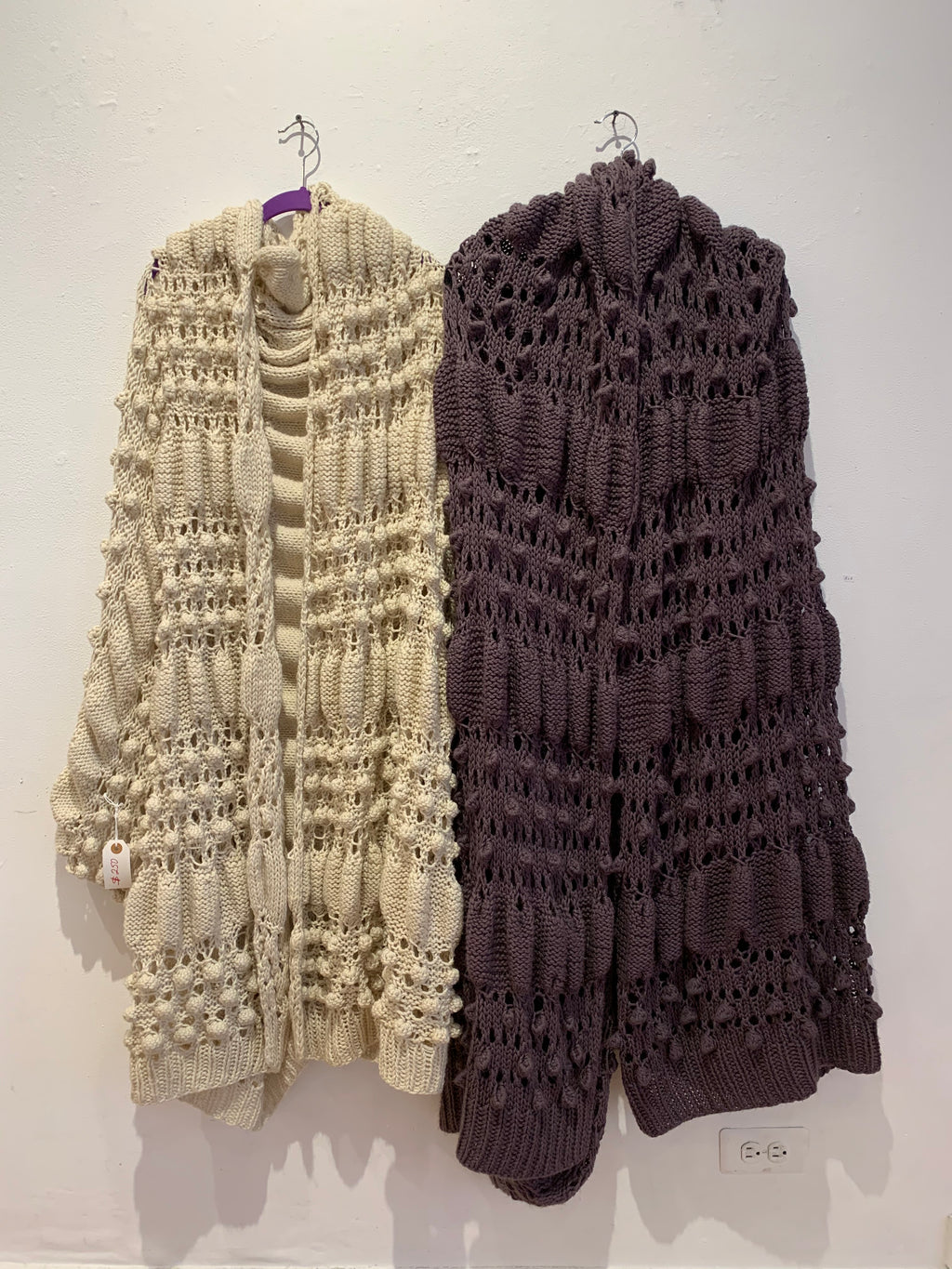Hand Knit Lace Wrap