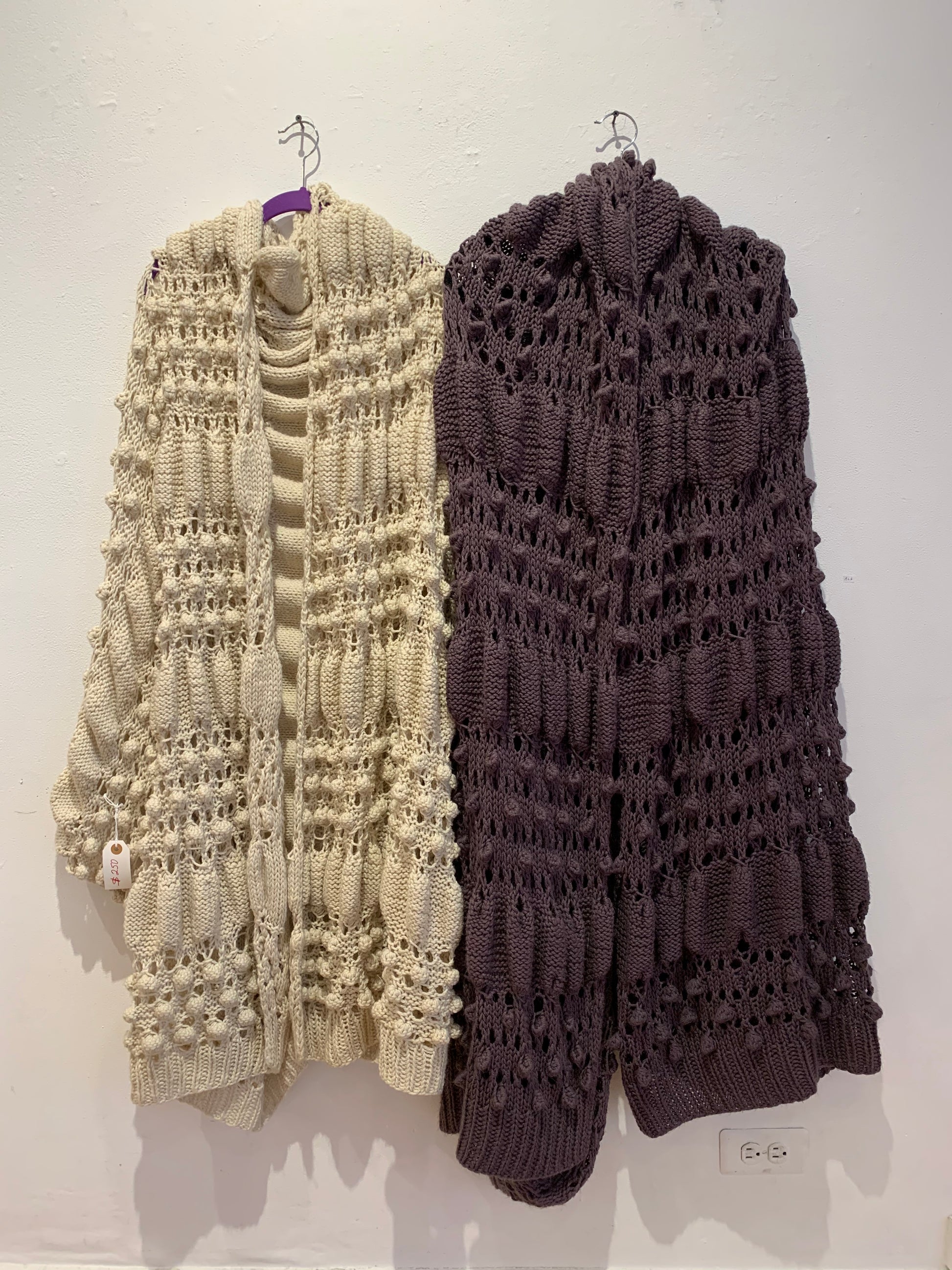 Hand Knit Lace Wrap