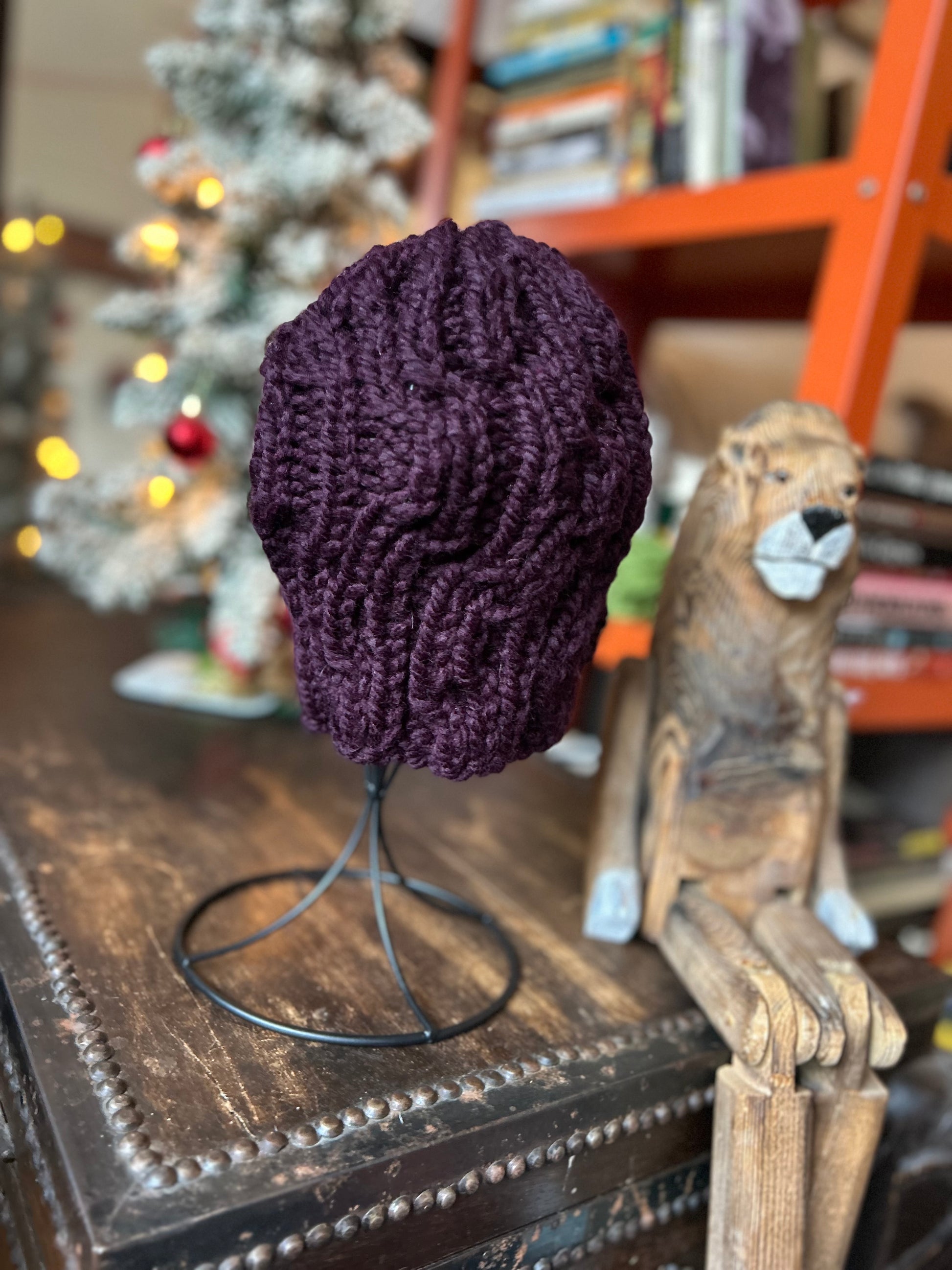 Hand Knit Men’s Beanie