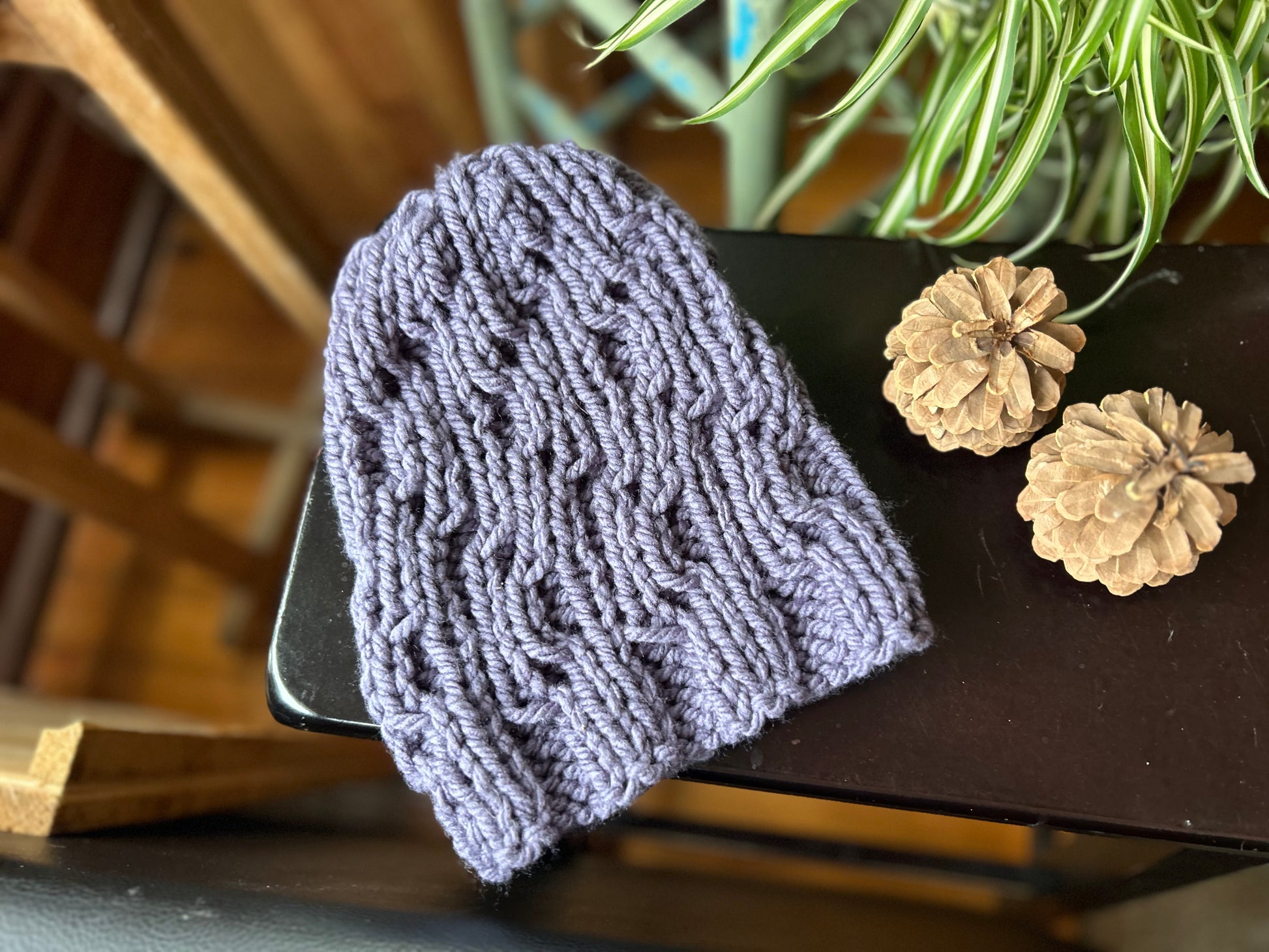 Hand Knit Men’s Beanie