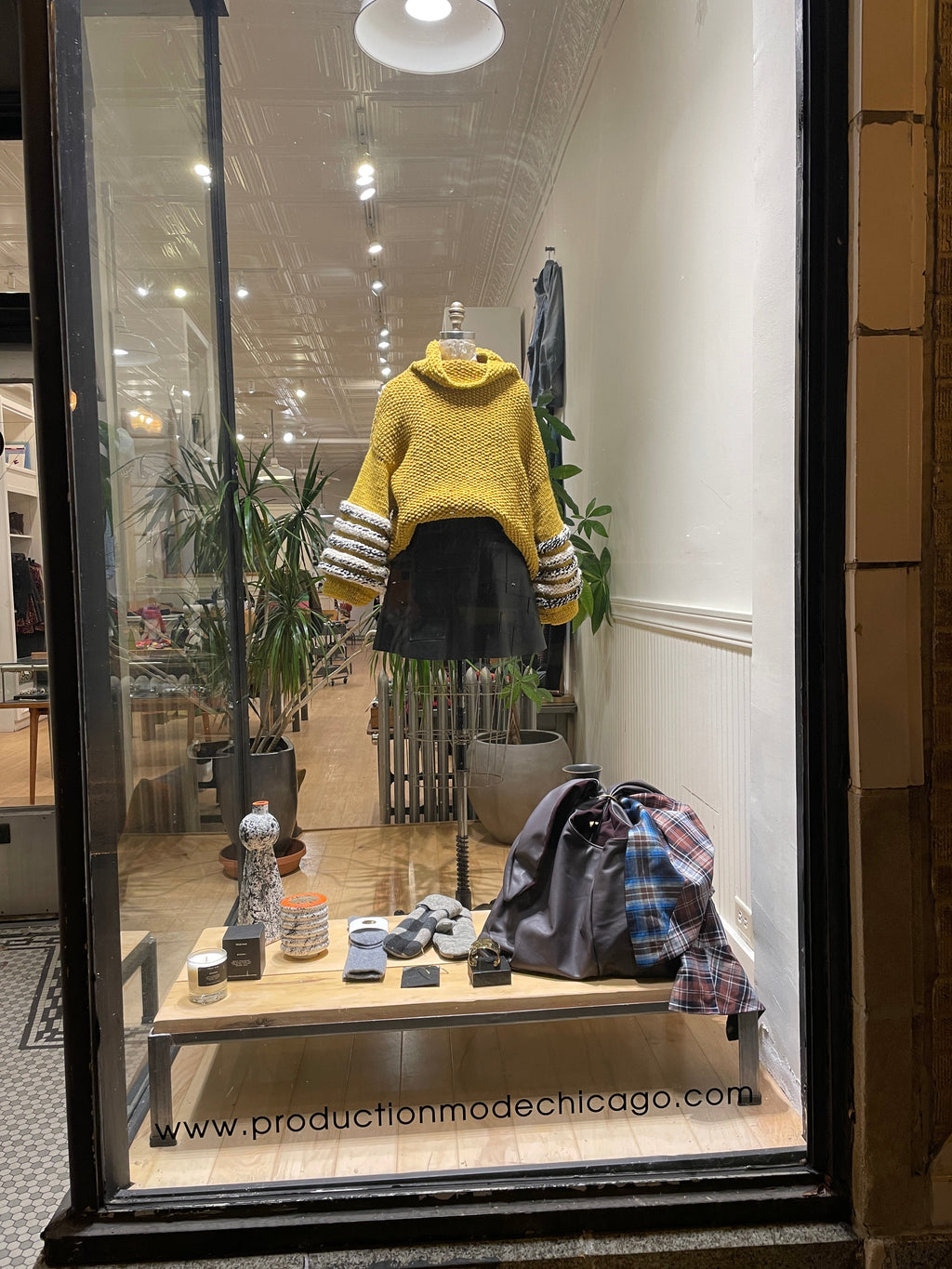 Hand-knit AVA pullover