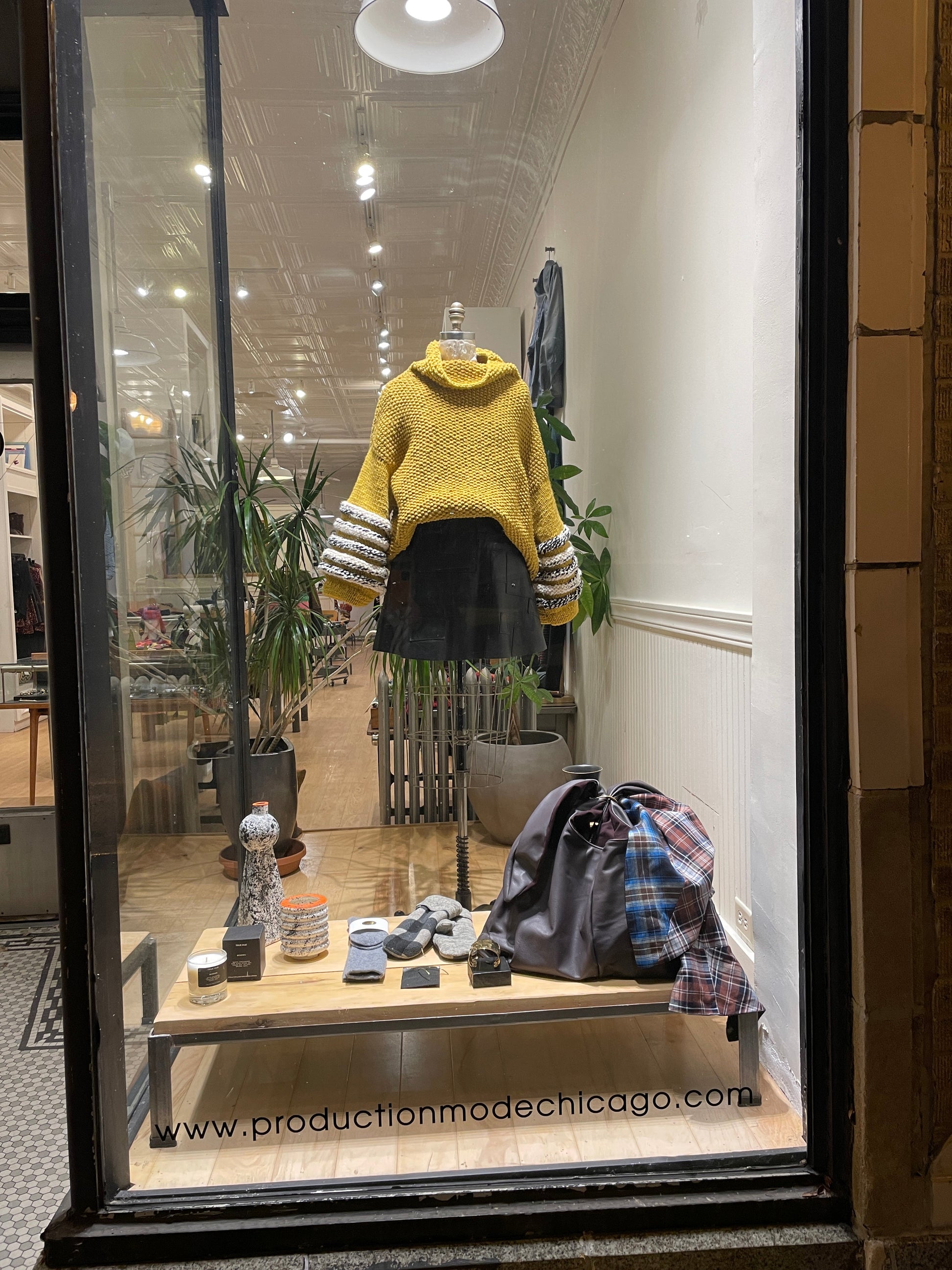 Hand-knit AVA pullover