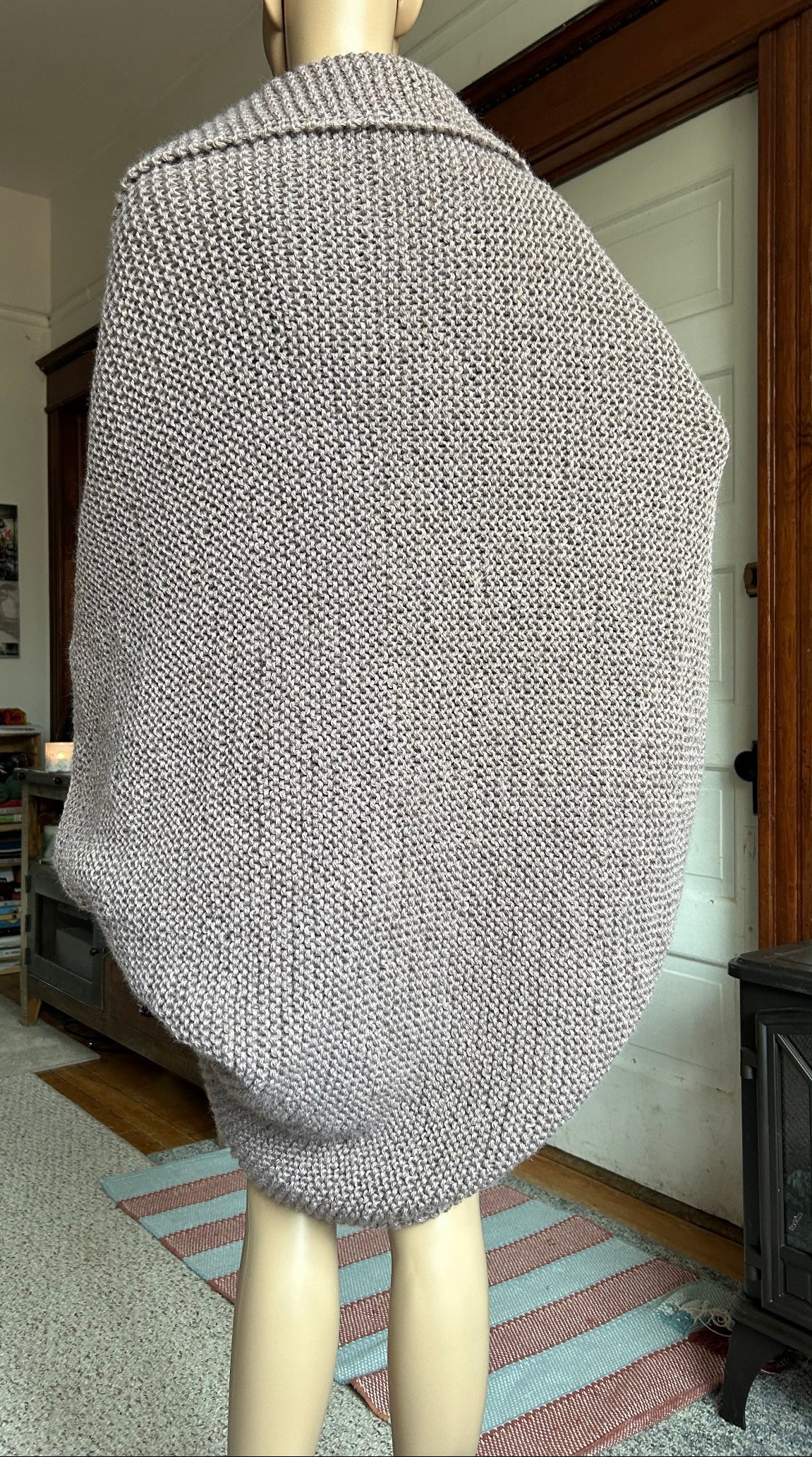 Hand Knit Cocoon Jacket
