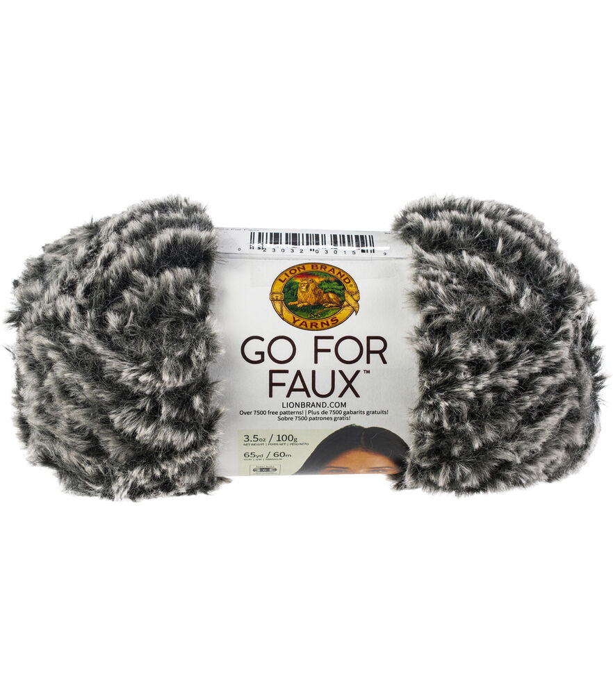 Faux-Fur Hand Knit Hat&Scarf Set